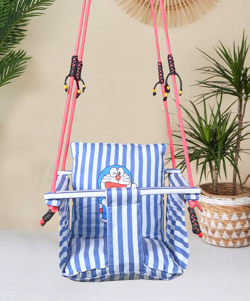 Doremon Swing for Kids Cotton Baby Children Folding and Washable 1 to 5 Years New Born Baby Gift
