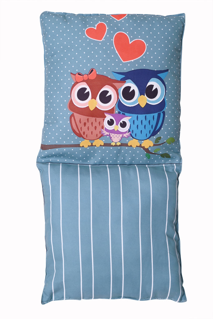 Blue Owl Swing for Kids Cotton Baby Children Folding and Washable 1 to 5 Years New Born Baby Gift