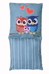 Blue Owl Swing for Kids Cotton Baby Children Folding and Washable 1 to 5 Years New Born Baby Gift