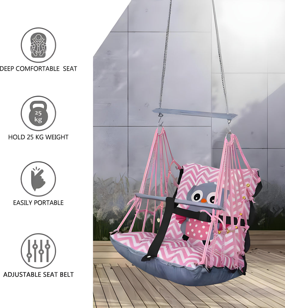 Swing for Kids Cotton Baby Children Folding and Washable 1 to 5 Years New Born Baby Gift