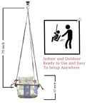 Swing for Kids Cotton Baby Children Folding and Washable 1 to 5 Years New Born Baby Gift