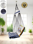 Cycle Printed Cotton Garden Hammock Swing For Adult & Kids Hammock Hanging Jhula Indoor & Outdoor For Home | Hanging Chair For Balcony, With 150 Kgs Weight Capacity