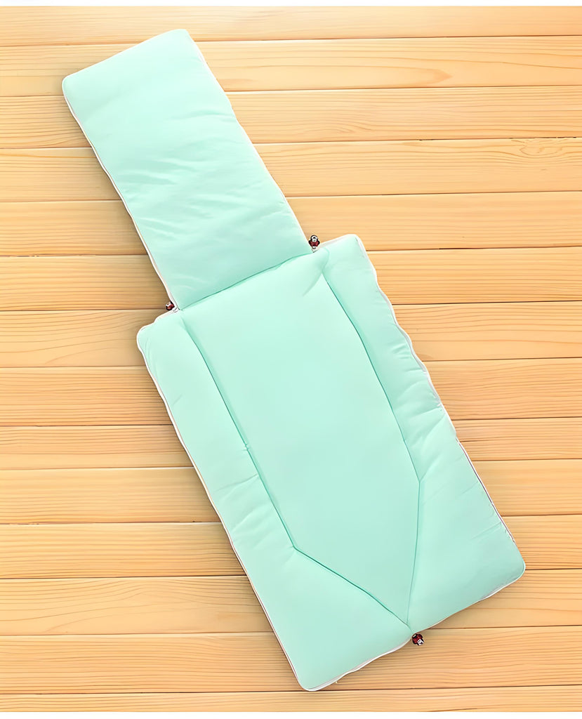 Little Flower Printed 3 in 1 Baby Bed, Sleeping Bag & Carry Nest, Cotton Baby Bedding for New Born & Infant, Portable Bassinet, for Baby Carrying & Unisex Baby Sleeping Bed, 0 to 12M