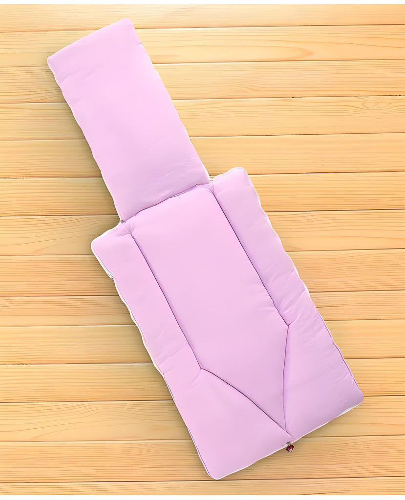 Little Minnie Printed 3 in 1 Baby Bed, Sleeping Bag & Carry Nest, Cotton Baby Bedding for New Born & Infant, Portable Bassinet, for Baby Carrying & Unisex Baby Sleeping Bed, 0 to 12M