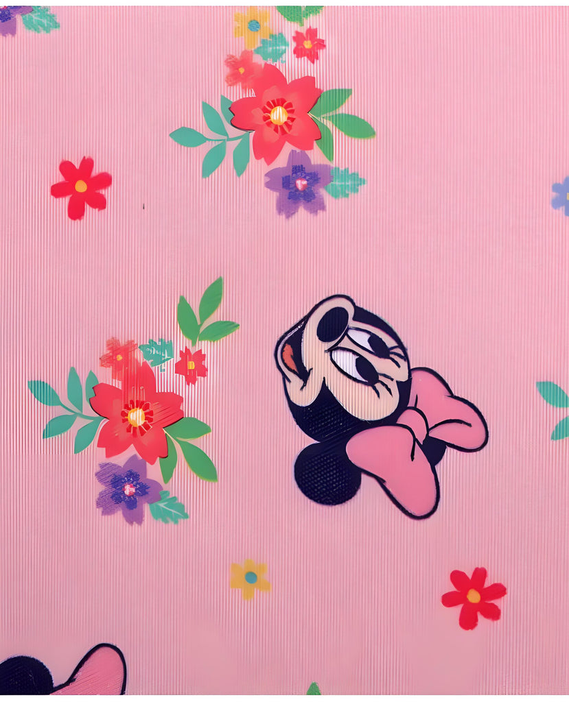 Let's Play With Minnie Printed 3 in 1 Baby Bed, Sleeping Bag & Carry Nest, Cotton Baby Bedding for New Born & Infant, Portable Bassinet, for Baby Carrying & Unisex Baby Sleeping Bed, 0 to 12M