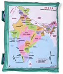 Grey Printed Velvet Learning Baby Pillow, Cushion, Toys, Soft Toys, Toddler Pillow, Kids Pillow for Baby Boy, Baby Girl Color