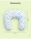 Newborn Nursing Feeding Pillow, Breastfeeding Pillows with Removable Cover, Infant Support for Baby & Mom Cradle 0-24 Months