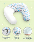 Newborn Nursing Feeding Pillow, Breastfeeding Pillows with Removable Cover, Infant Support for Baby & Mom Cradle 0-24 Months