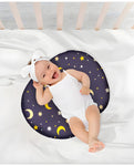 Newborn Nursing Feeding Pillow, Breastfeeding Pillows with Removable Cover, Infant Support for Baby & Mom Cradle 0-24 Months