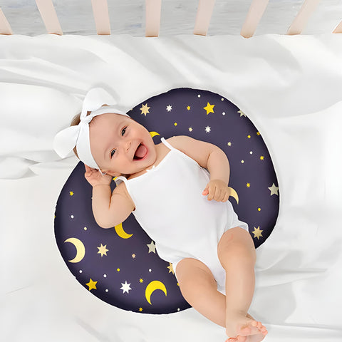 Newborn Nursing Feeding Pillow, Breastfeeding Pillows with Removable Cover, Infant Support for Baby & Mom Cradle 0-24 Months
