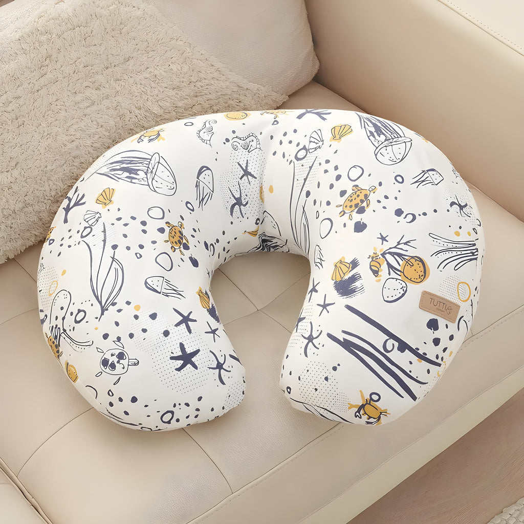 Newborn Nursing Feeding Pillow, Breastfeeding Pillows with Removable Cover, Infant Support for Baby & Mom Cradle 0-24 Months (Copy)