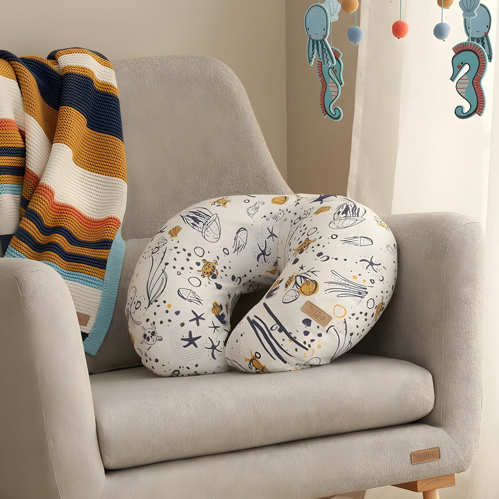 Newborn Nursing Feeding Pillow, Breastfeeding Pillows with Removable Cover, Infant Support for Baby & Mom Cradle 0-24 Months (Copy)