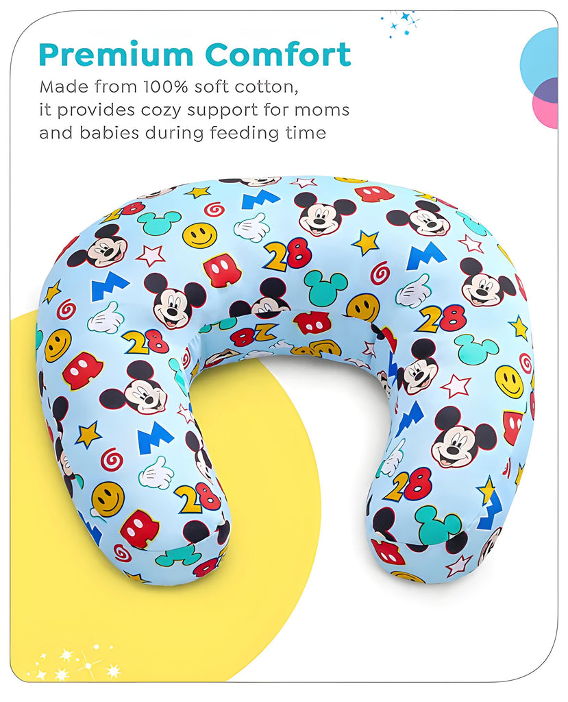 Newborn Nursing Feeding Pillow, Breastfeeding Pillows with Removable Cover, Infant Support for Baby & Mom Cradle 0-24 Months