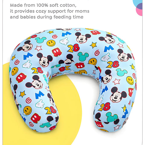Newborn Nursing Feeding Pillow, Breastfeeding Pillows with Removable Cover, Infant Support for Baby & Mom Cradle 0-24 Months