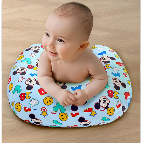 Newborn Nursing Feeding Pillow, Breastfeeding Pillows with Removable Cover, Infant Support for Baby & Mom Cradle 0-24 Months