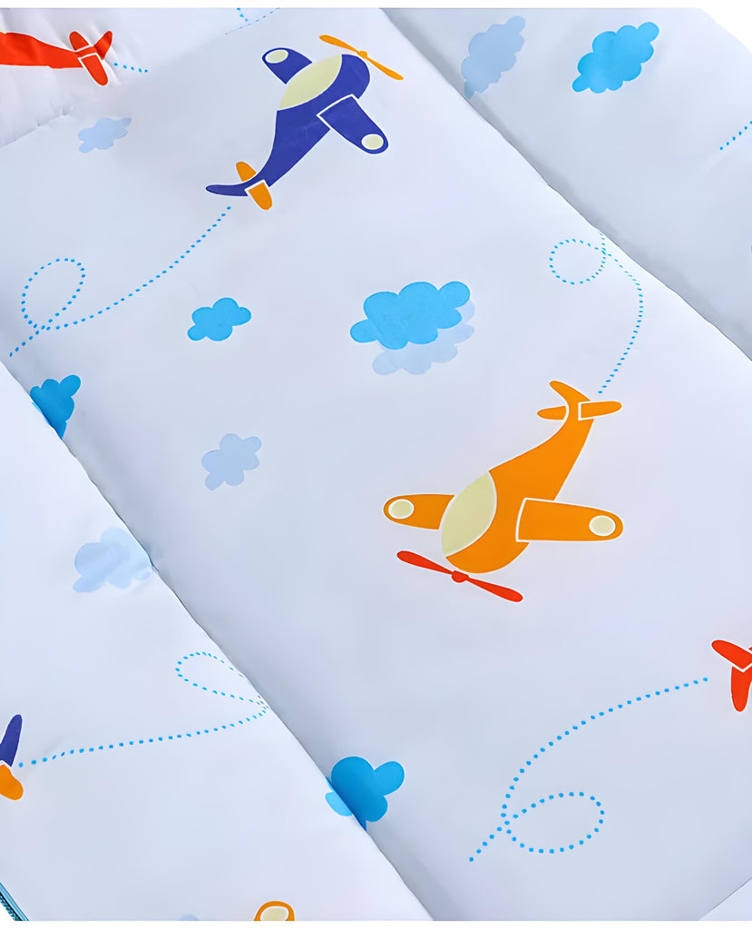 3 in 1 Baby Bed, Sleeping Bag & Carry Nest, Cotton Baby Bedding for New Born & Infant, Portable Bassinet, for Baby Carrying & Unisex Baby Sleeping Bed, 0 to 12M