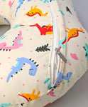 Newborn Nursing Feeding Pillow, Breastfeeding Pillows with Removable Cover, Infant Support for Baby & Mom Cradle 0-24 Months