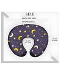 Newborn Nursing Feeding Pillow, Breastfeeding Pillows with Removable Cover, Infant Support for Baby & Mom Cradle 0-24 Months