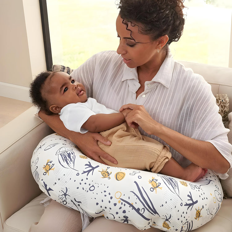 Newborn Nursing Feeding Pillow, Breastfeeding Pillows with Removable Cover, Infant Support for Baby & Mom Cradle 0-24 Months (Copy)