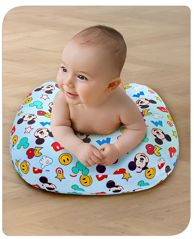 Newborn Nursing Feeding Pillow, Breastfeeding Pillows with Removable Cover, Infant Support for Baby & Mom Cradle 0-24 Months