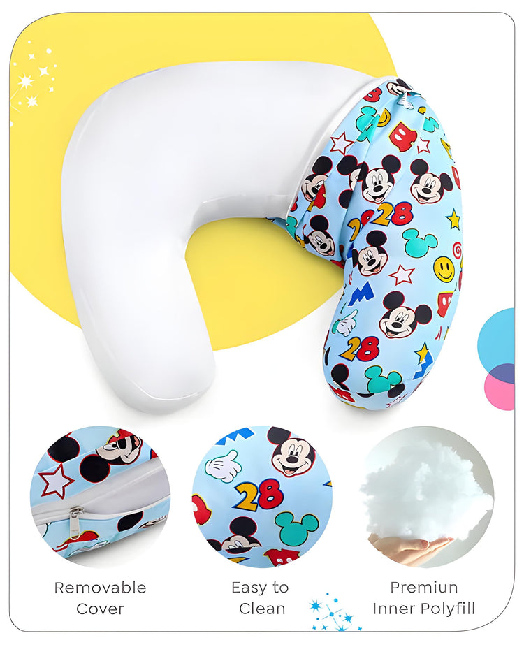 Newborn Nursing Feeding Pillow, Breastfeeding Pillows with Removable Cover, Infant Support for Baby & Mom Cradle 0-24 Months